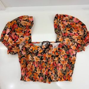 For Love & Lemons Peplum Top